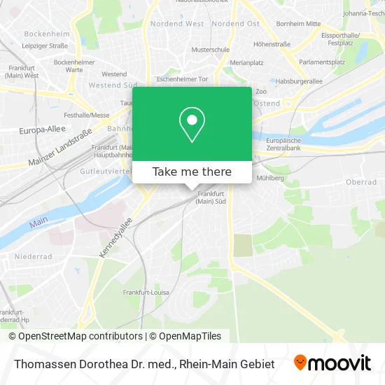 Карта Thomassen Dorothea Dr. med.