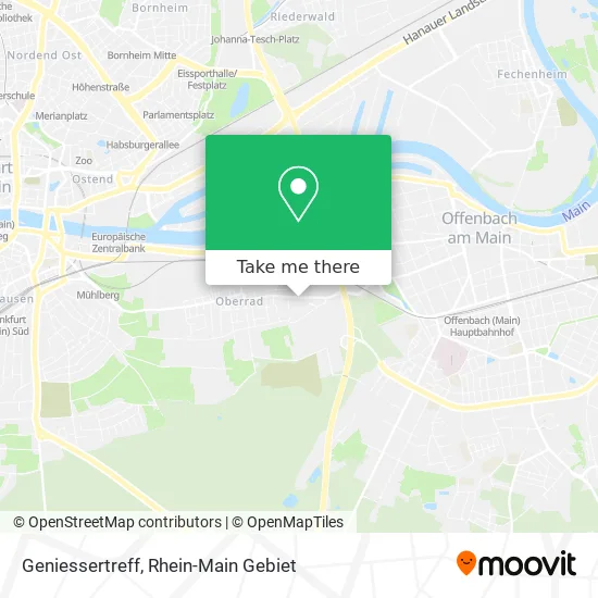 Карта Geniessertreff