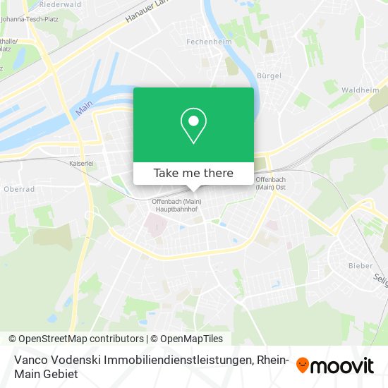 Vanco Vodenski Immobiliendienstleistungen map