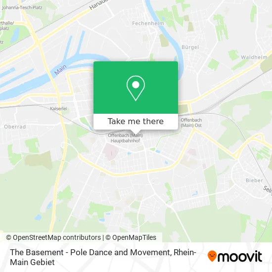 Карта The Basement - Pole Dance and Movement