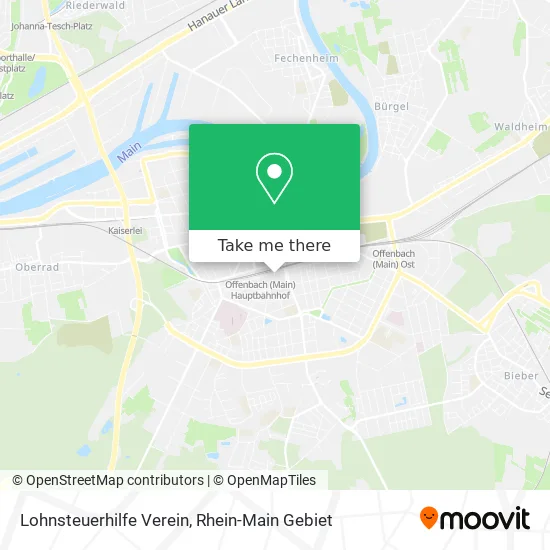 Карта Lohnsteuerhilfe Verein