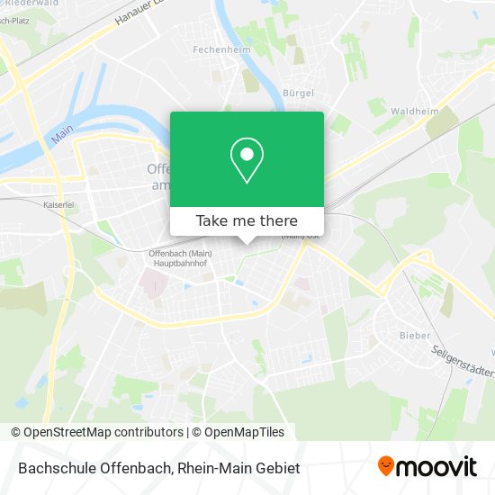 Bachschule Offenbach map