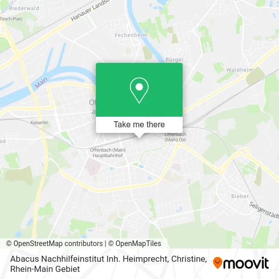 Карта Abacus Nachhilfeinstitut Inh. Heimprecht, Christine