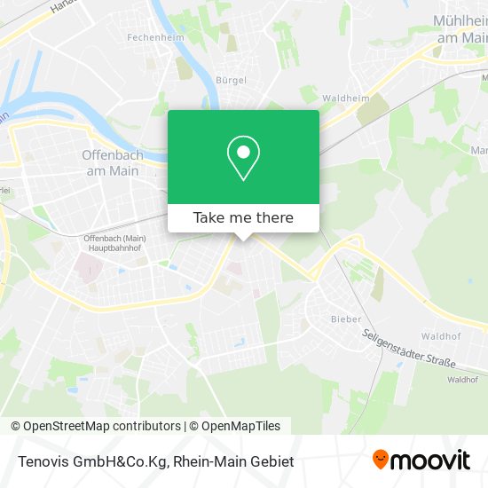 Tenovis GmbH&Co.Kg map