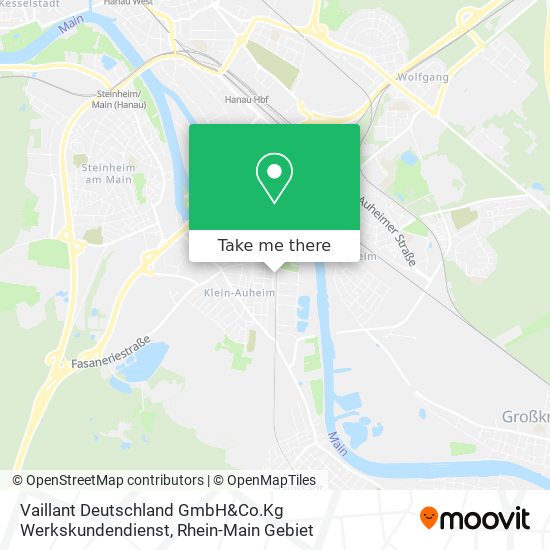 Vaillant Deutschland GmbH&Co.Kg Werkskundendienst map