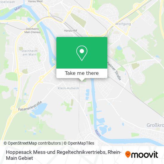 Hoppesack Mess-und Regeltechnikvertriebs map