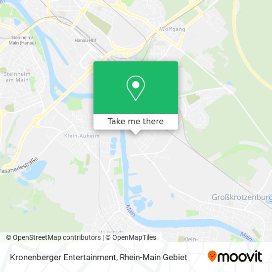 Kronenberger Entertainment map