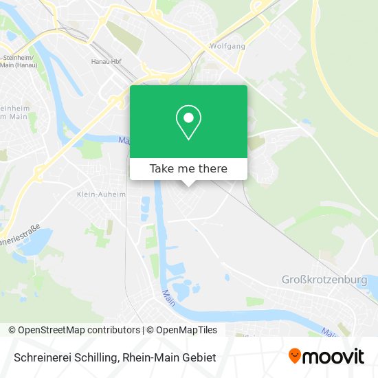 Schreinerei Schilling map