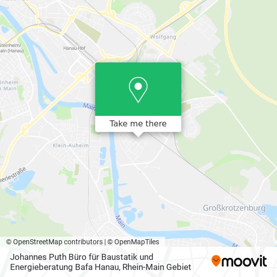 Johannes Puth Büro für Baustatik und Energieberatung Bafa Hanau map