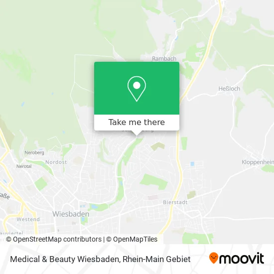 Карта Medical & Beauty Wiesbaden