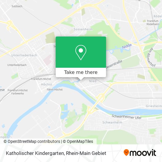 Katholischer Kindergarten map