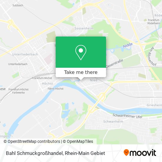 Карта Bahl Schmuckgroßhandel