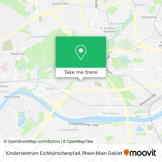 Карта Kinderzentrum Eichhörnchenpfad