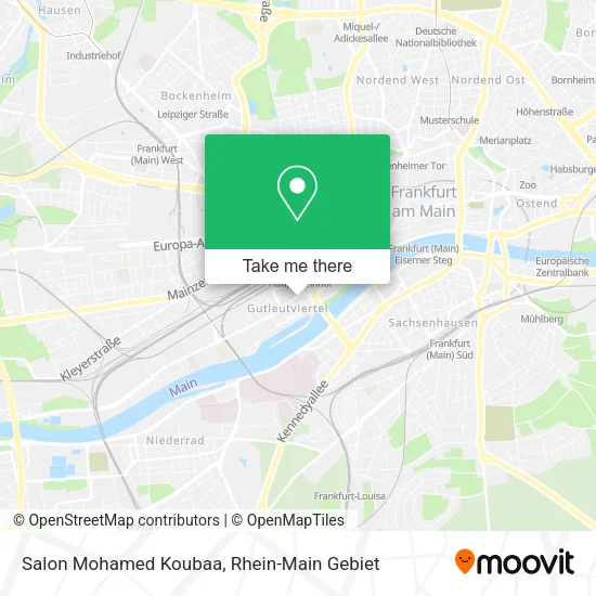Карта Salon Mohamed Koubaa