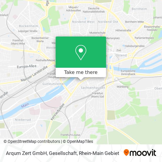 Arqum Zert GmbH, Gesellschaft map