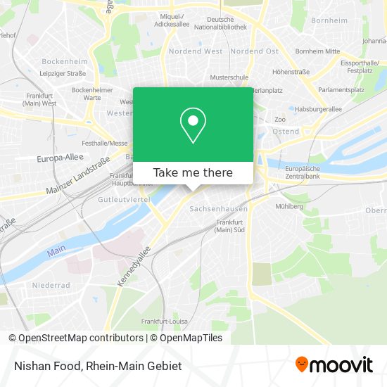 Nishan Food map