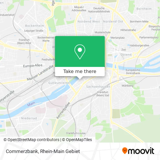 Карта Commerzbank