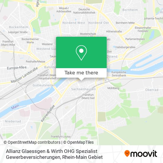 Allianz Glaessgen & Wirth OHG Spezialist Gewerbeversicherungen map