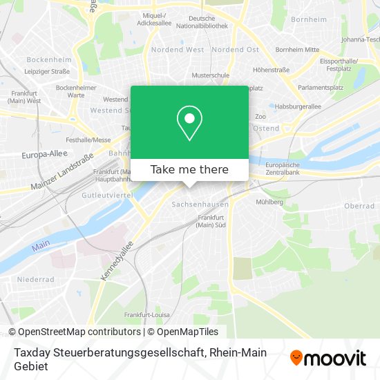 Taxday Steuerberatungsgesellschaft map