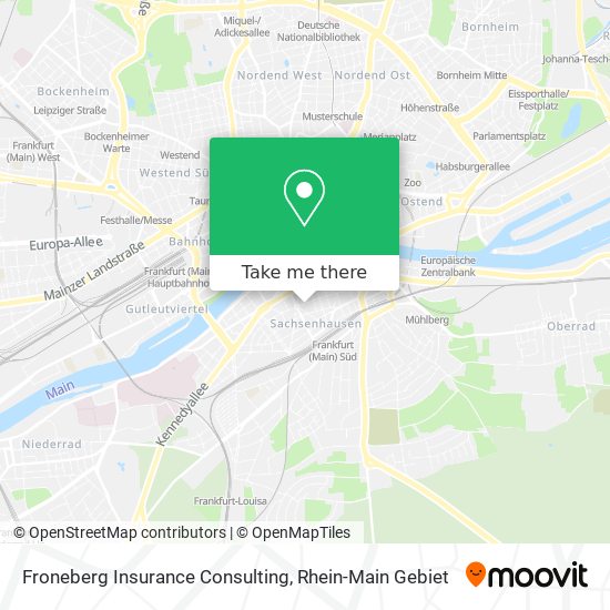 Froneberg Insurance Consulting map
