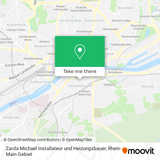 Zarda Michael Installateur und Heizungsbauer map