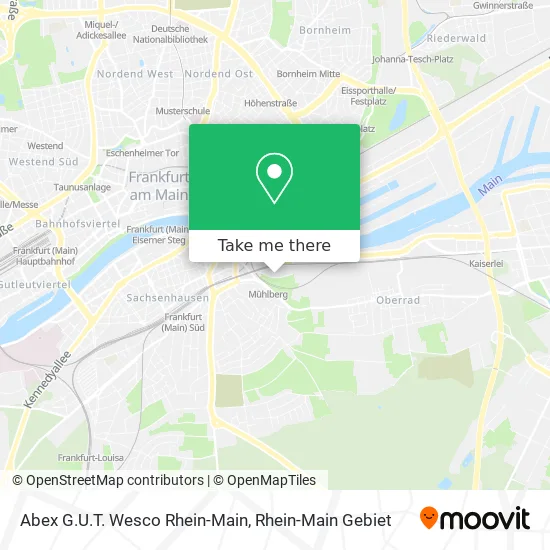 Карта Abex G.U.T. Wesco Rhein-Main