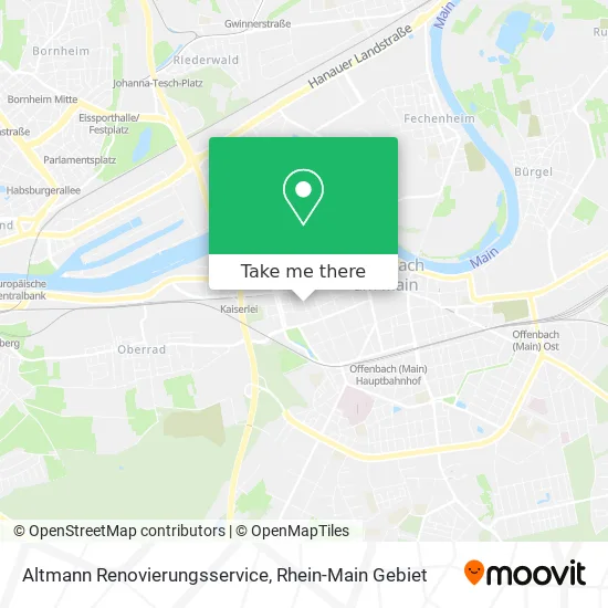 Карта Altmann Renovierungsservice