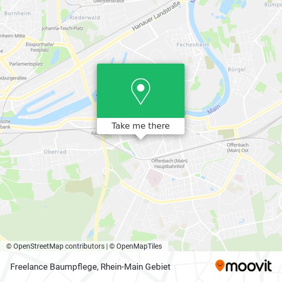 Карта Freelance Baumpflege