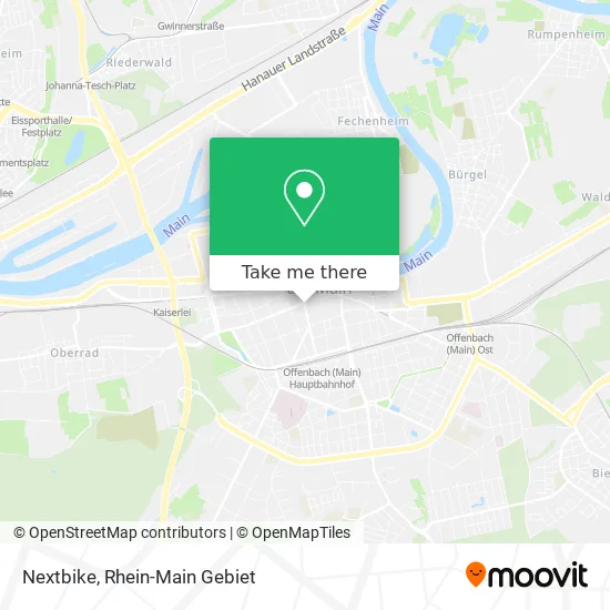 Карта Nextbike