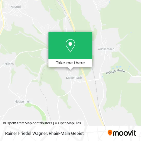 Rainer Friedel Wagner map