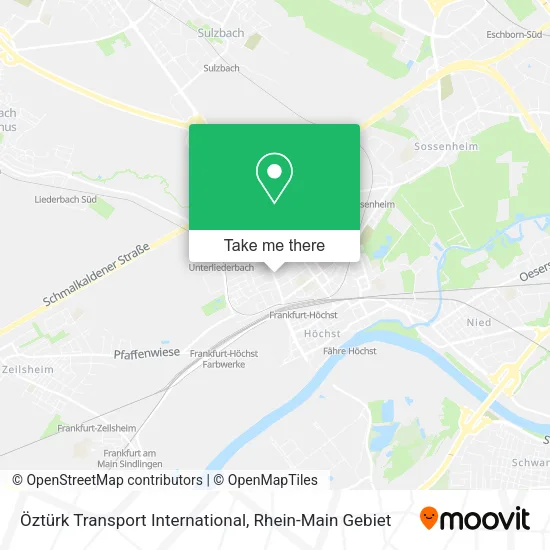 Карта Öztürk Transport International