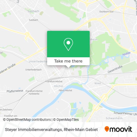 Steyer Immobilienverwaltungs map