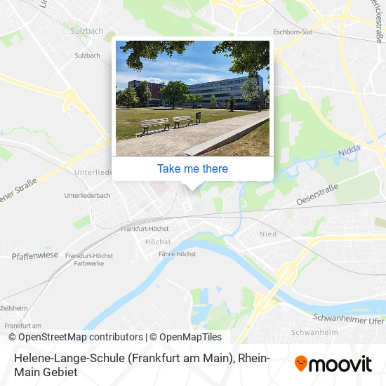 Карта Helene-Lange-Schule (Frankfurt am Main)