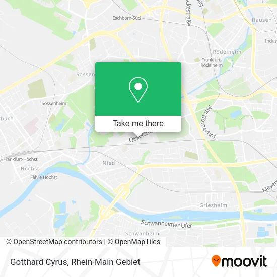 Gotthard Cyrus map
