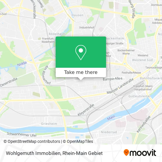 Wohlgemuth Immobilien map