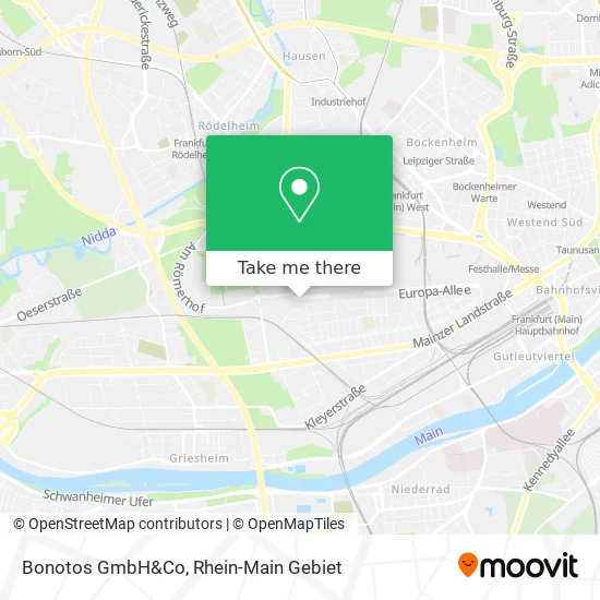 Карта Bonotos GmbH&Co