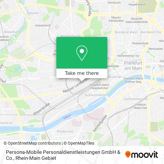Persona-Mobile Personaldienstleistungen GmbH & Co. map