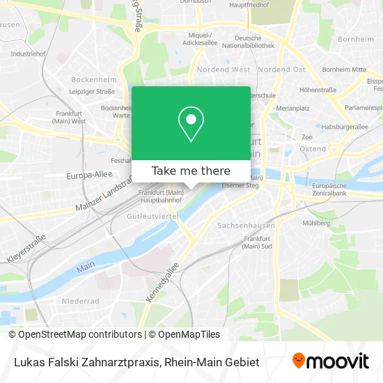 Карта Lukas Falski Zahnarztpraxis