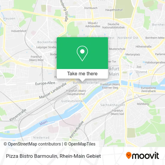 Карта Pizza Bistro Barmoulin