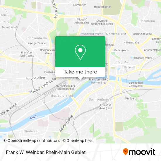 Карта Frank W. Weinbar