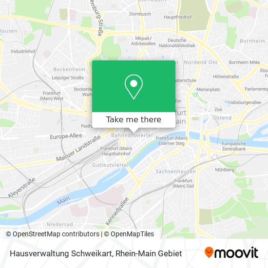 Карта Hausverwaltung Schweikart