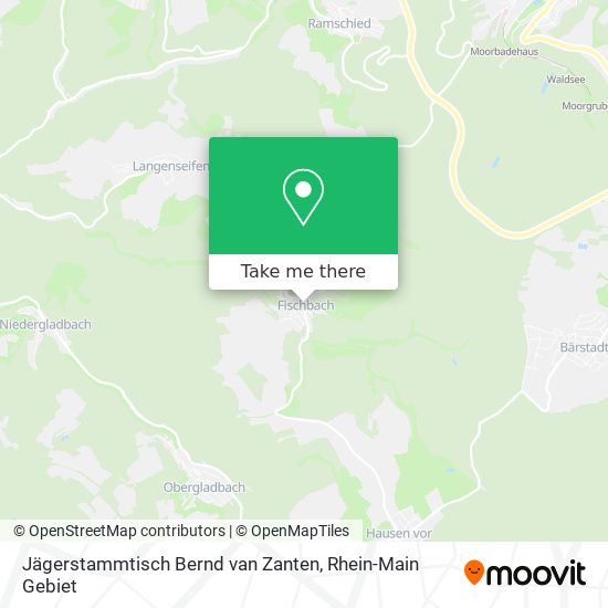 Jägerstammtisch Bernd van Zanten map