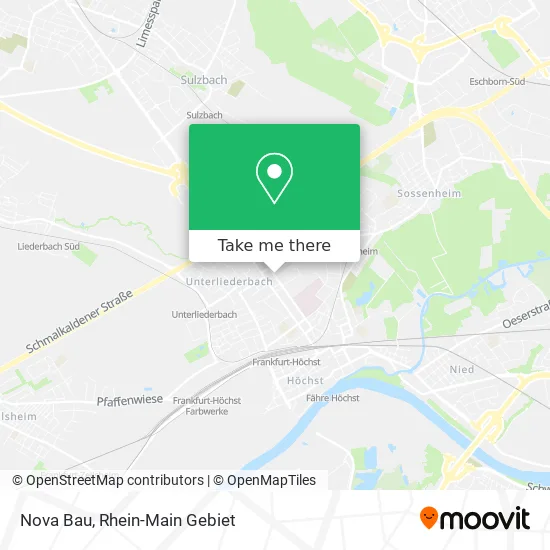 Карта Nova Bau