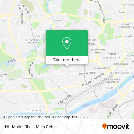 Карта Hl - Markt