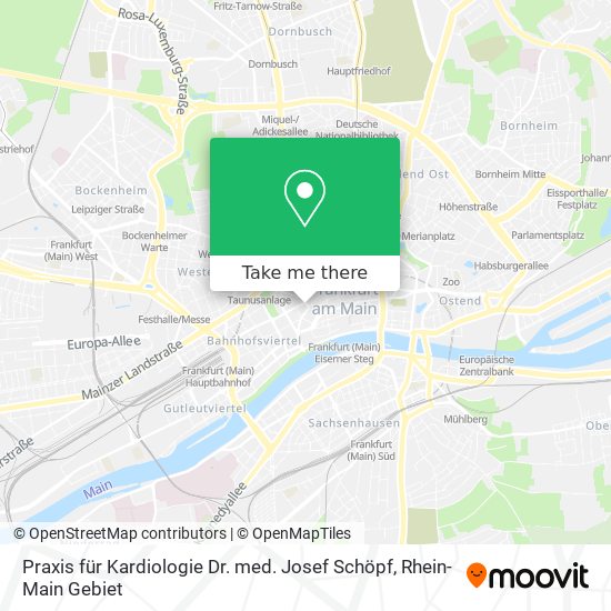 Praxis für Kardiologie Dr. med. Josef Schöpf map