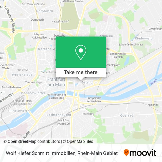 Wolf Kiefer Schmitt Immobilien map