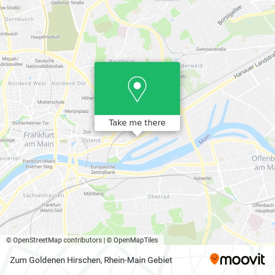 Zum Goldenen Hirschen map