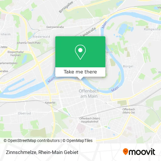 Карта Zinnschmelze