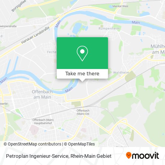 Petroplan Ingenieur-Service map