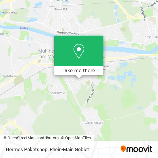 Карта Hermes Paketshop